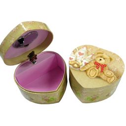 Coffret musical cœur Ours Protocol Ikaipaka jeux & jouets Royan