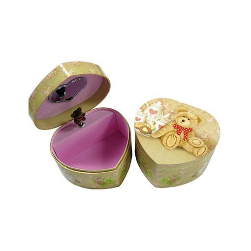 Coffret musical cœur Ours Protocol Ikaipaka jeux & jouets Royan
