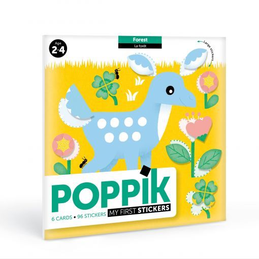 Stickers Baby Forest POPPIK Ikaipaka jeux & jouets Royan