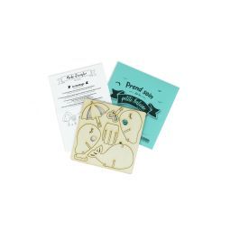 Les p'tits bidules en bois Baleine Agent PAPER Ikaipaka jeux &