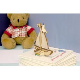 Les p'tits bidules en bois Bateau de Pirates Agent PAPER
