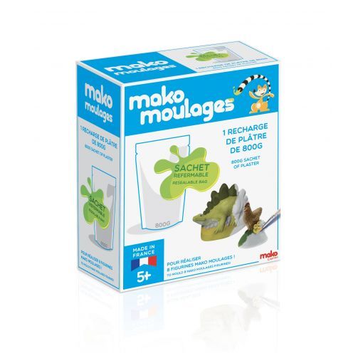 Mako Moulage Recharge plâtre 800 gr MAKO Créations Ikaipaka
