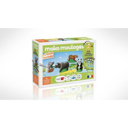 Mako Moulages Espèces protégées MAKO Créations Ikaipaka jeux &