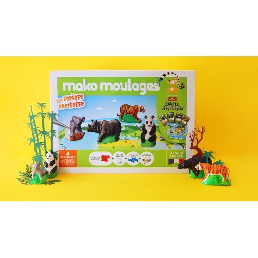 Mako Moulages Espèces protégées MAKO Créations Ikaipaka jeux &