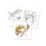 Carnet de Coloriage Wild 6 Avenue Mandarine Ikaipaka jeux &