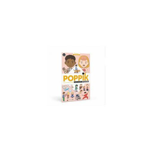 Discovery le corps humain Poppik POPPIK Ikaipaka jeux & jouets
