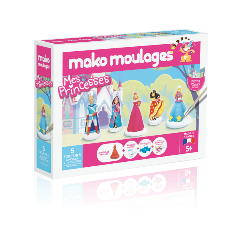 Mako Moulage Princesses MAKO Créations Ikaipaka jeux & jouets
