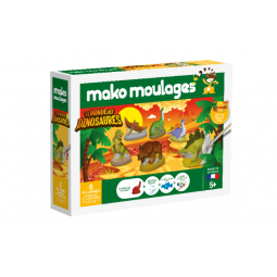 Mako Moulage Le monde des Dinosaures MAKO Créations Ikaipaka
