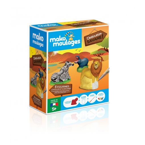 Mako Moulage Destination Savane MAKO Créations Ikaipaka jeux &