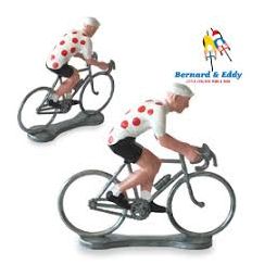 Cycliste Maillot à Pois Bernard et Eddy Bernard et Eddy