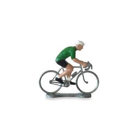 Cycliste Maillot Vert Bernard et Eddy Bernard et Eddy Ikaipaka