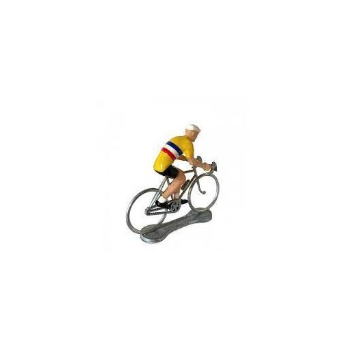 Cycliste Maillot jaune Tour de France Bernard et Eddy Bernard