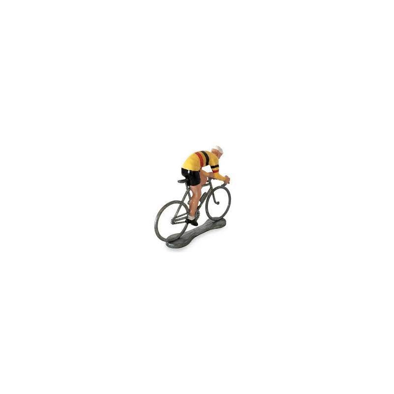 Cycliste Sprinteur Belge Maillot jaune Bernard et Eddy - IkaIpaka Royan