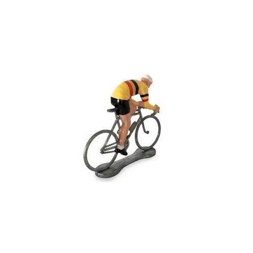 Cycliste Sprinteur Belge Maillot jaune Bernard et Eddy Bernard
