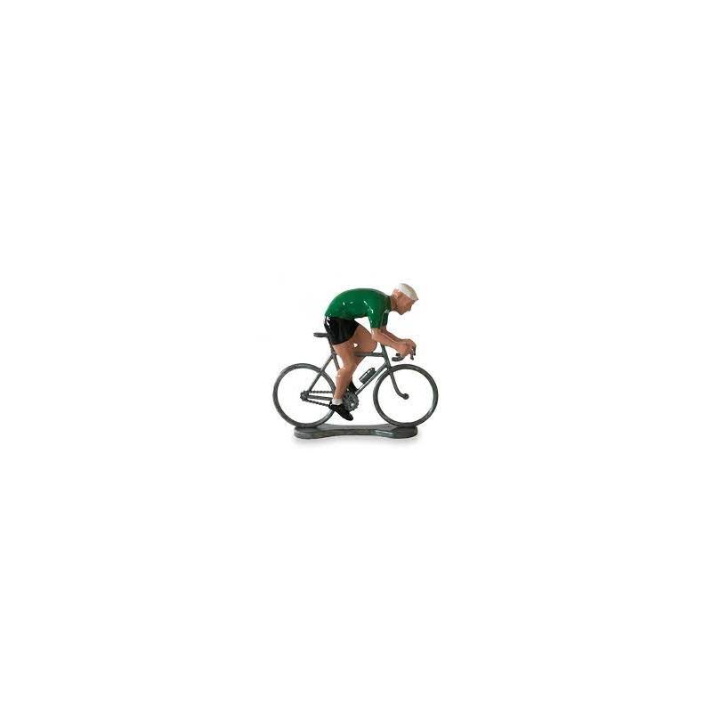 Cycliste Sprinteur Maillot Vert Bernard et Eddy - IkaIpaka Royan