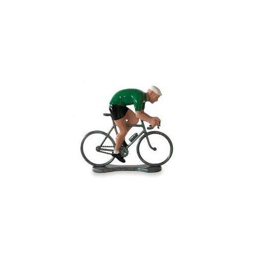 Cycliste Sprinteur Maillot Vert Bernard et Eddy Bernard et Eddy