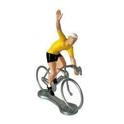 Cycliste Vainqueur Maillot Jaune Bernard et Eddy Bernard et