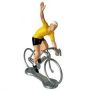 Cycliste Vainqueur Maillot Jaune Bernard et Eddy Bernard et