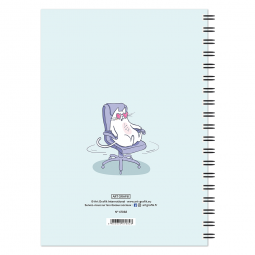 Bloc-notes A6 "Ma chaise tourne..." ART GRAFIK International
