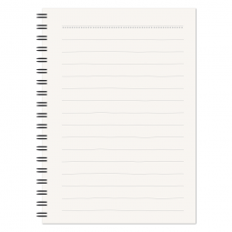 Bloc-notes A6 "Ma chaise tourne..." ART GRAFIK International