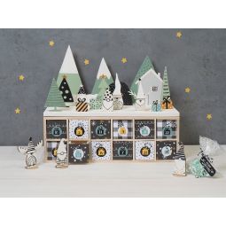 Calendrier de l'Avent 24 tiroirs Artemio Ikaipaka jeux & jouets