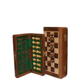 Jeu échecs magnétique pliant 17 cm (ou 18) Piatnik Ikaipaka