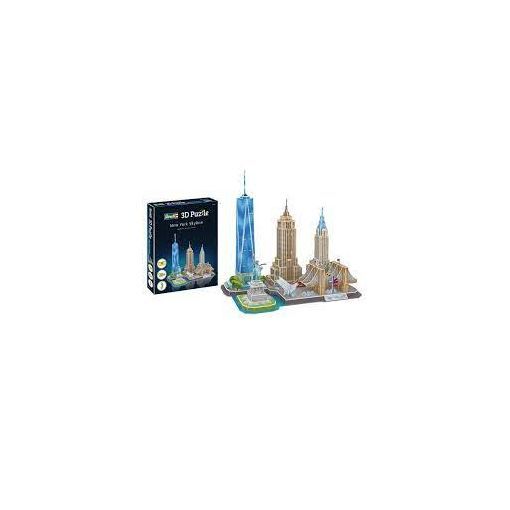 PUZZLE 3D CITY LINE NEW YORK CITY REVELL Ikaipaka jeux & jouets