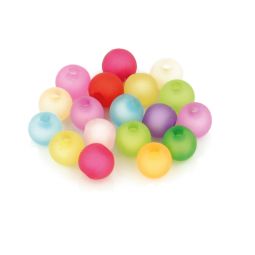 Perles Givrées rondes 8mm Artemio Ikaipaka jeux & jouets Royan
