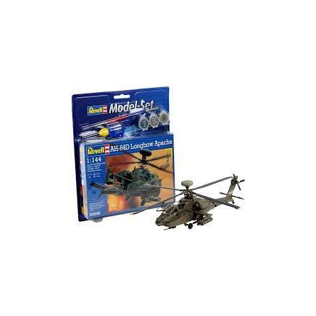 Maquette avion Model Set AH-64D Longbow Apache - IkaIpaka Royan