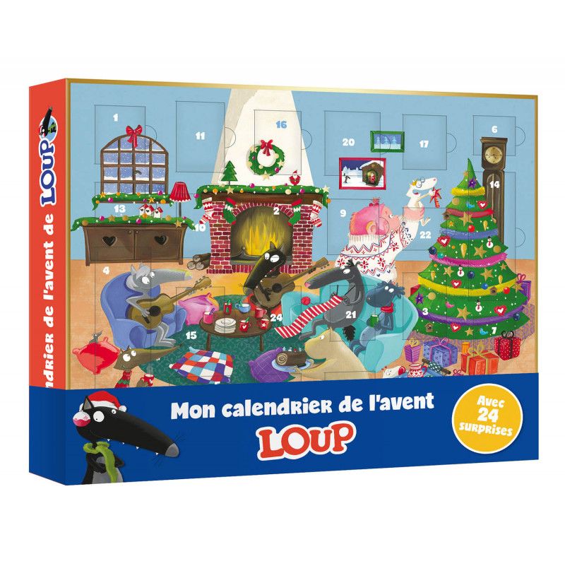 Calendrier de l'Avent Loup AUZOU Ikaipaka jeux & jouets Royan