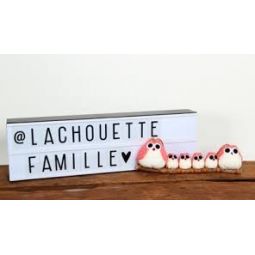 Chouette Famille 1 adulte 2 enfants Gab & Lou Ikaipaka jeux &