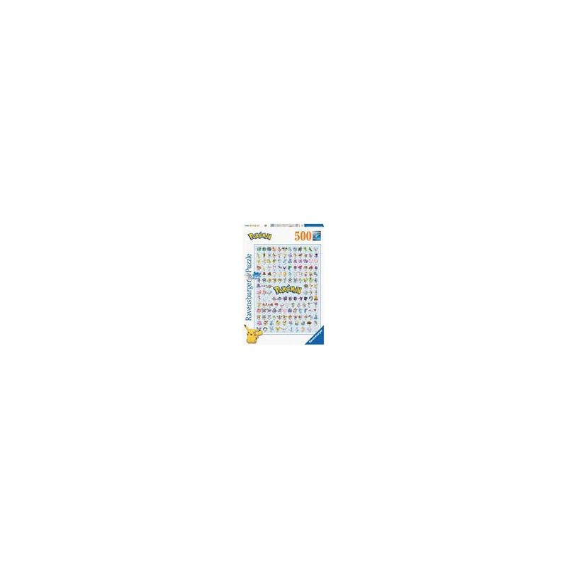 Puzzle 500p : Pokédex 1er Génération / Pokémon Ravensburger - IkaIpaka Royan