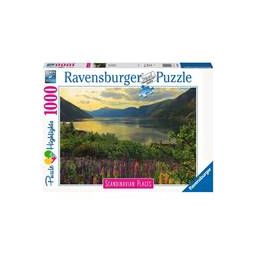 Puzzle 1000p : Fjord en Norvège (Highlight) Ravensburger - IkaIpaka Royan
