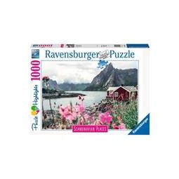 Puzzle 1000p : Reine, Lofoten, Norvège (Highlight) Ravensburger - IkaIpaka Royan