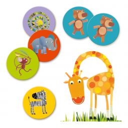 Mémo Jungle Djeco Ikaipaka jeux & jouets Royan