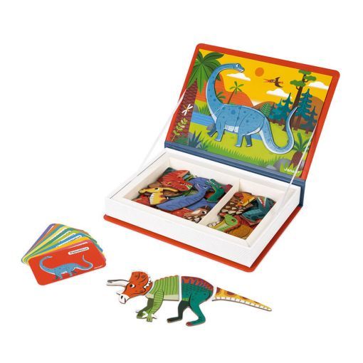 Magneti'Book Dinosaures janod Ikaipaka jeux & jouets Royan