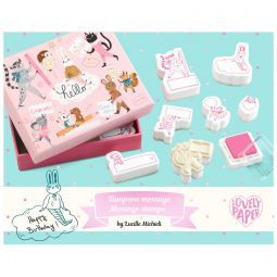 Tampons messages Lucille Djeco Ikaipaka jeux & jouets Royan