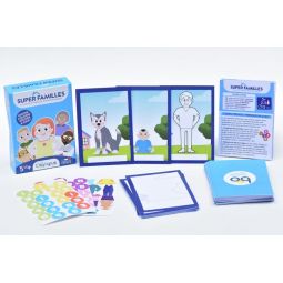Super Familles Jeu de 7 familles à personnaliser COQ6GRUE