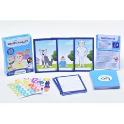 Super Familles Jeu de 7 familles à personnaliser COQ6GRUE