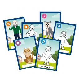 Super Familles Jeu de 7 familles à personnaliser COQ6GRUE