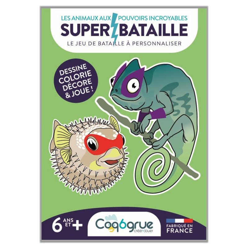 Super Batailles Les animaux aux pouvoirs incroyables COQ6GRUE