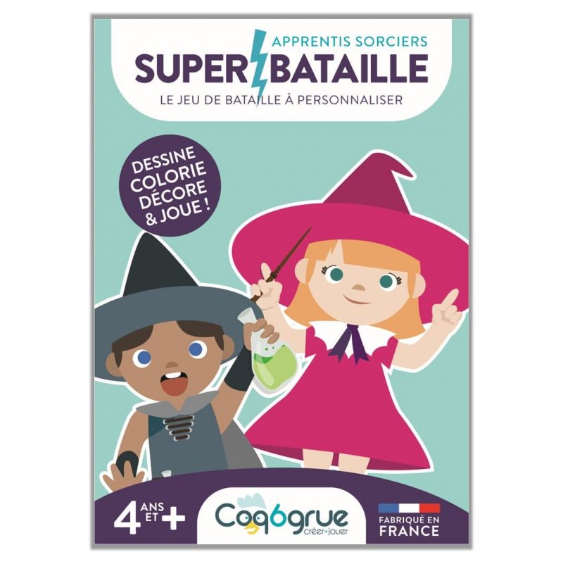 Super Bataille Les apprentis sorciers COQ6GRUE Ikaipaka jeux &