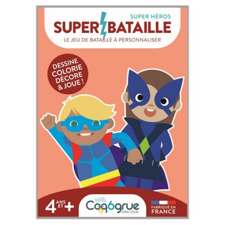Super Bataille Super Héros COQ6GRUE Ikaipaka jeux & jouets Royan