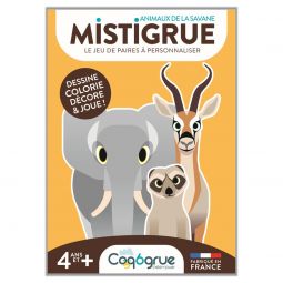 Mistigrue Animaux de la Savane COQ6GRUE Ikaipaka jeux & jouets