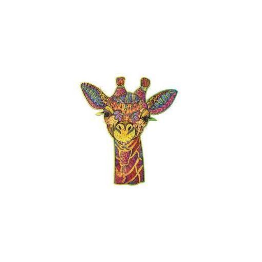 Puzzle en bois L'Amusante Girafe Puzzle en bois Créatif Puzzle