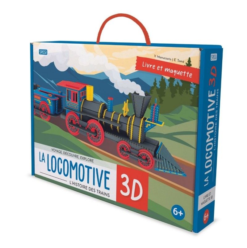 Maquette La Locomotive 3D - IkaIpaka Royan