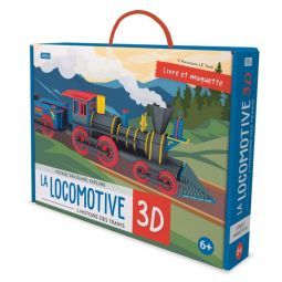 Maquette La Locomotive 3D Sassi Ikaipaka jeux & jouets Royan