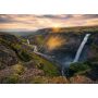 Puzzle 1000 La Cascade Haifoss, Islande Ravensburger