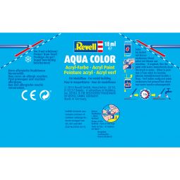 Revell - 36190 - Peinture pour Maquette - Aqua Argent Metal