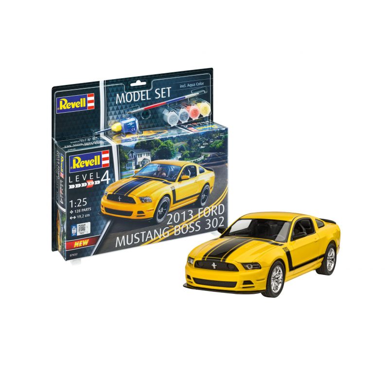 Maquette voiture Model Set Ford Mustang Boss 2013 REVELL - IkaIpaka Royan